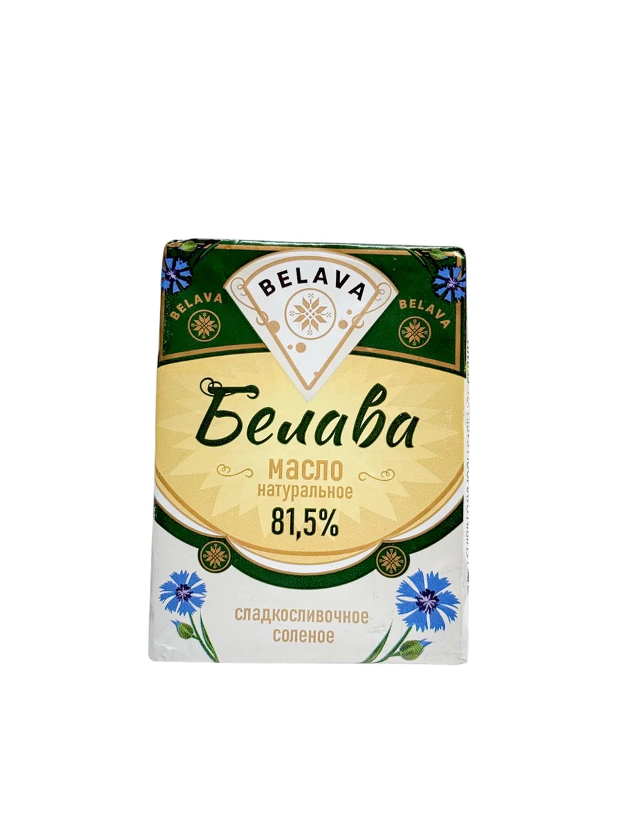 Масло слад соленое 81,5% "Белава" 180г/24