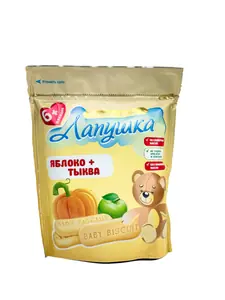 ДЕТСКОЕ ЯБЛОКО+ТЫКВО ЛАПУШКА 120Г/16