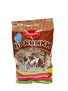 Пряники "Коровка" с ароматом топленного молока 300г/10