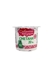 Сметана 20% Славянские традиции 380г/10